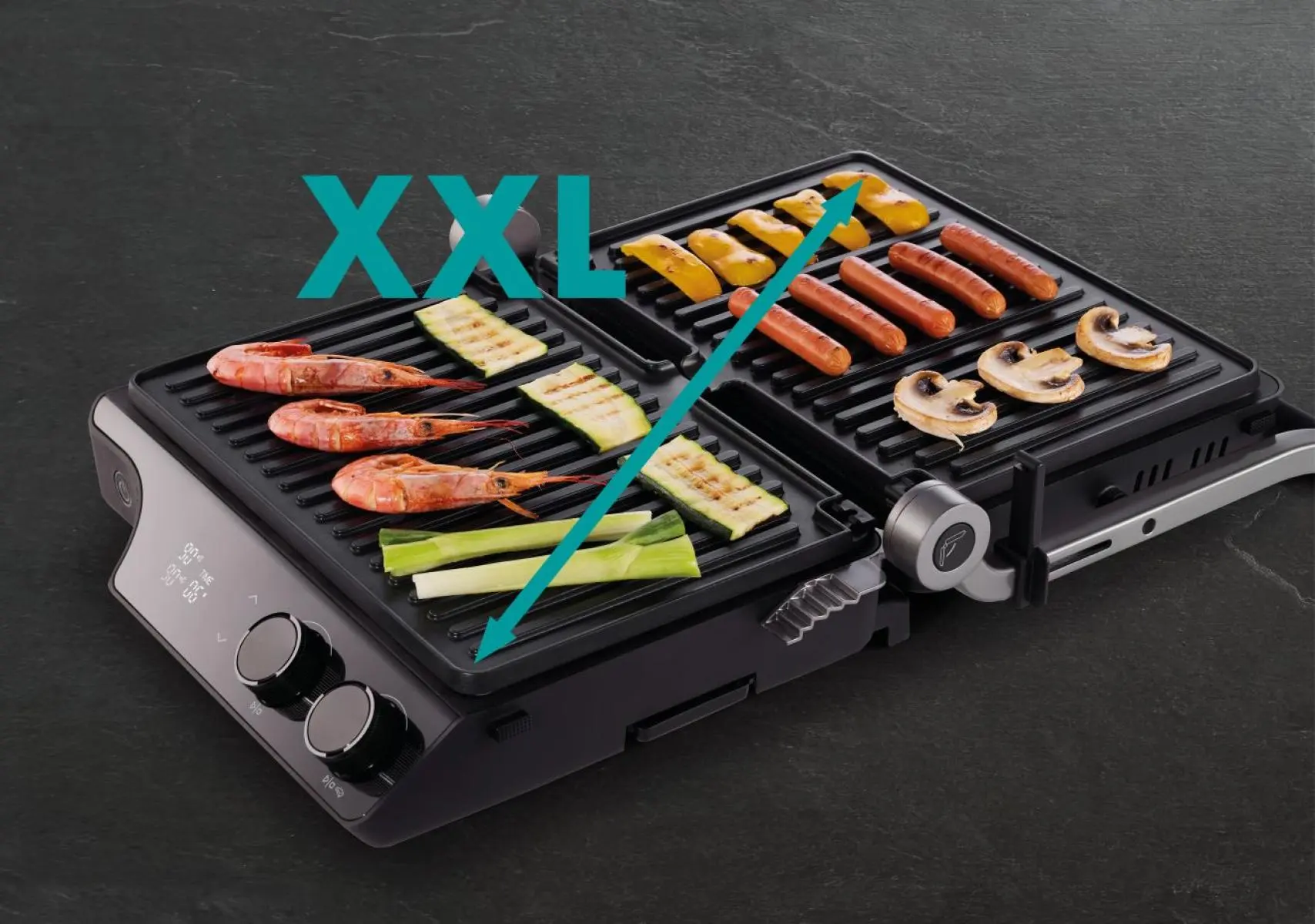 CONTACT GRILL HCG2000XXL 6 CONTACT GRILL HCG2000XXL 6