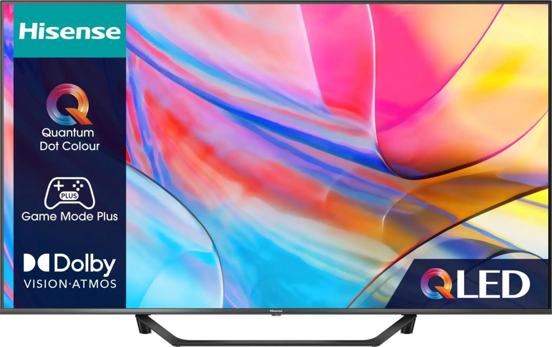 Hisense TV SET 55A7KQ - Smart TV 4K Ultra HD Grigio 55" QLED