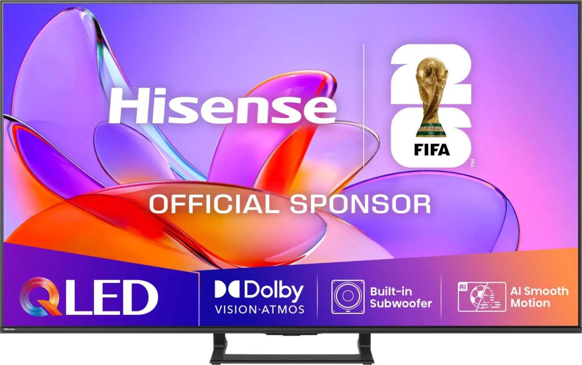 Hisense TV SET 75A72Q HSN - Smart TV 4K Ultra HD Nero 75" QLED