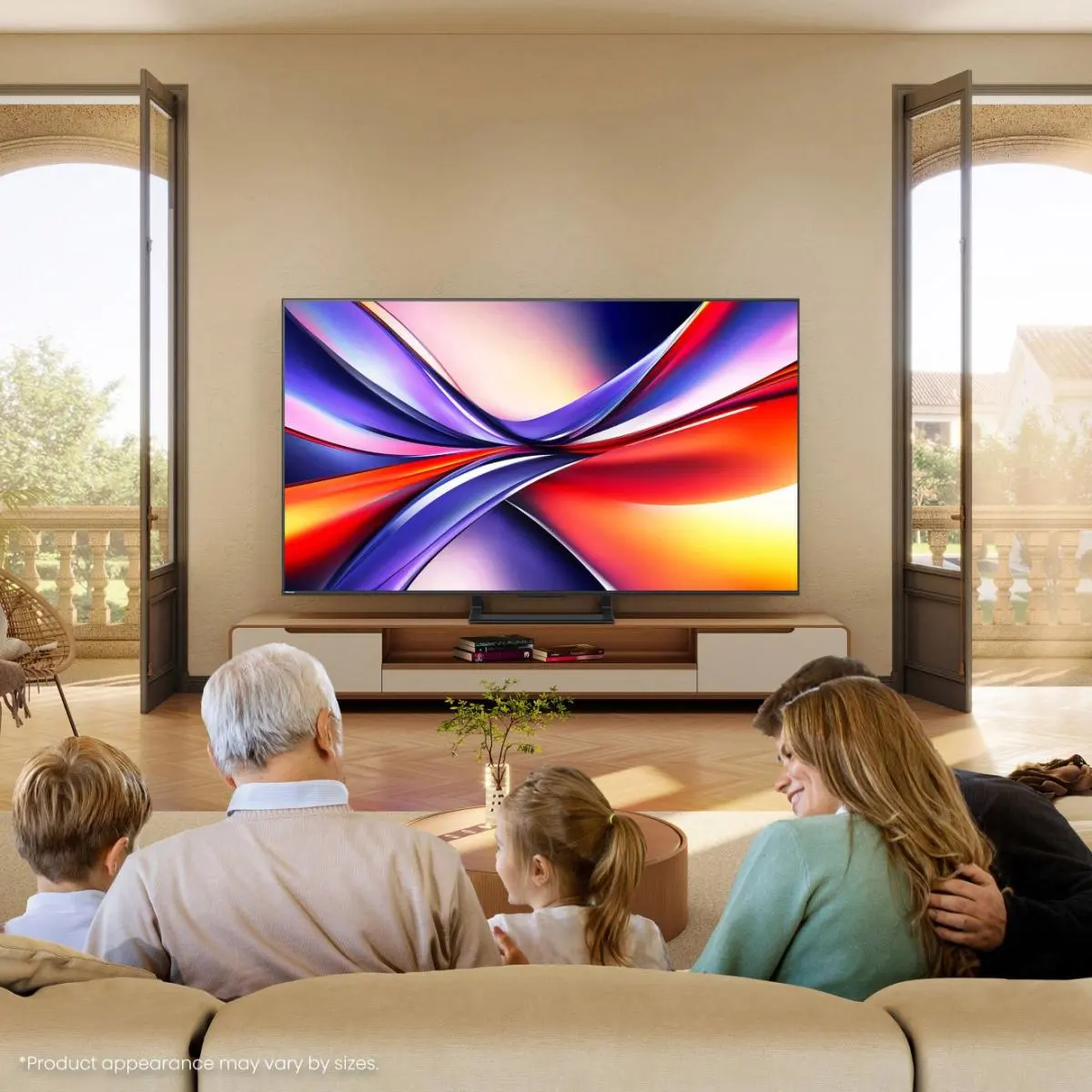 Hisense TV SET 75A72Q HSN - Smart TV 4K Ultra HD Nero 75" QLED