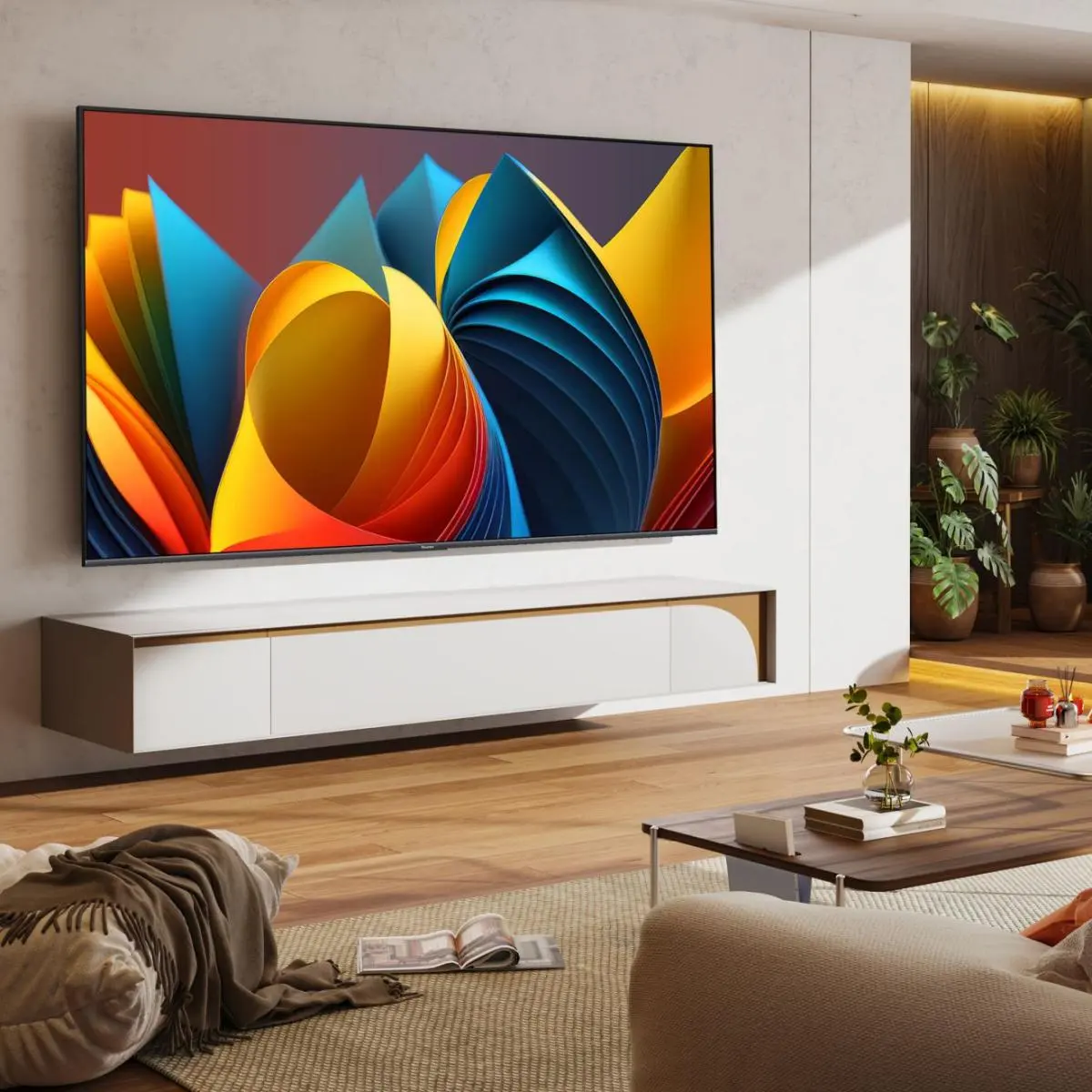 Hi-QLED Smart TV - Hisense 85E77NQ