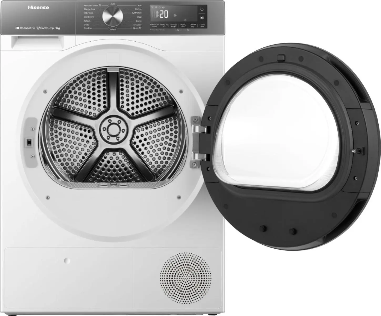 Hisense DH3S902BWCCA - Asciugatrice a Pompa di Calore C Bianco